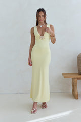 Maxikleid Coastal Caprice Gelb