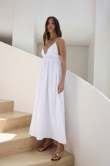 Maxikleid „Thinking Of Love“ in Weiß