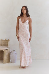 Maxikleid „Glowing Glaze“ Pink