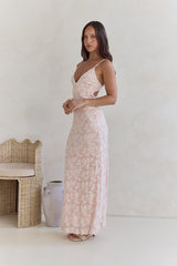 Maxikleid „Glowing Glaze“ Pink