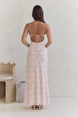 Maxikleid „Glowing Glaze“ Pink