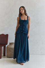Shoreline Luxe Maxikleid Grün