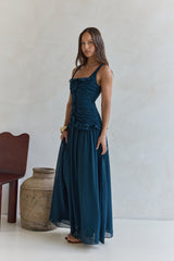 Shoreline Luxe Maxikleid Grün