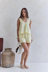 Kyra Shorts Gelb
