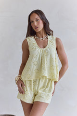 Kyra Shorts Gelb