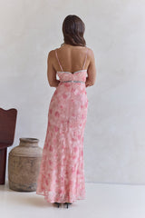 Harmonious Days Maxikleid Pink
