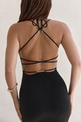 Queen Of Influence Maxikleid Schwarz