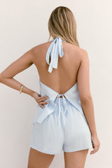 Evelyn Shorts Blau