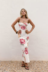 Maxikleid „Florale Serie“ mit Blumenmuster