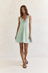 Inner Reflections Minikleid Salbei