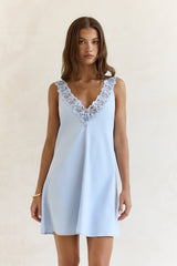 Inner Reflections Minikleid Blau
