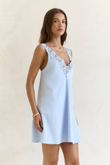Inner Reflections Minikleid Blau