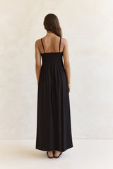 Highrise Skies Maxikleid Schwarz