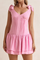 Heatwave Kiss Minikleid Rosa