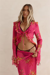 Soft Island Dreams Langarmshirt Rosa