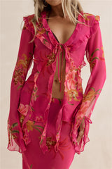 Soft Island Dreams Langarmshirt Rosa