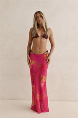Soft Island Dreams Maxirock Rosa
