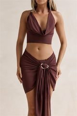 Island Twilight Sarong Schokolade