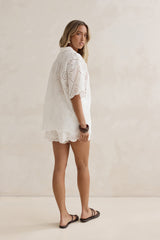 White As Snow Shorts Weiß