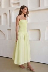 Blessed Destiny Maxikleid Gelb