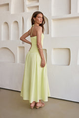 Blessed Destiny Maxikleid Gelb