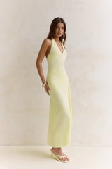 Sun Chasers Neckholder-Maxikleid Gelb