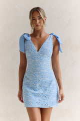 Daydreamers Minikleid Blau