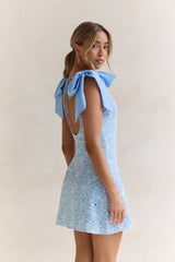 Daydreamers Minikleid Blau
