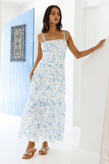 Maxikleid „Hidden Lagoon“ Blau