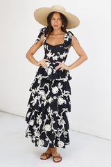 Beauty Of You Maxikleid Schwarz