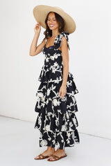 Beauty Of You Maxikleid Schwarz