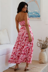 Horizon Waves Maxirock Pink