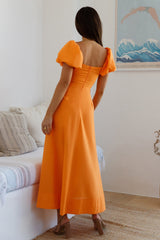 Feeling Tanned Maxikleid Orange