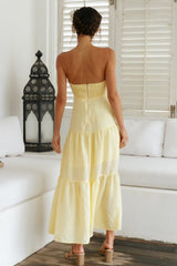 Free Falling Maxikleid Gelb