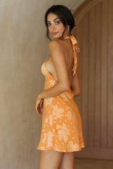 Going West Kleid Orange