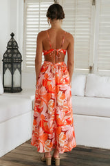 Maxikleid Red Gardens