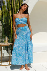Horizon Waves Maxirock Blau