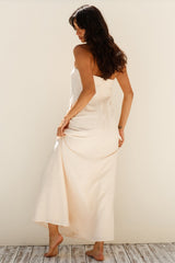 SEVEN WONDERS Saphira Maxikleid Stone