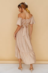 Moonchild Maxikleid Braun
