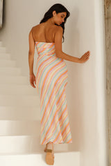 Trägerloses Maxi-Kleid „Destined To Be“ Multi