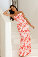 Twinflames Maxikleid Rosa