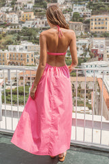HALLO MOLLY Sollen wir das Maxi-Kleid in Pink nehmen