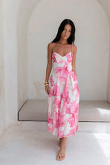 Moments With You Maxikleid Rosa