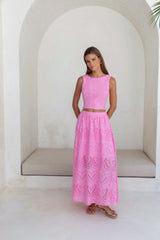 Happier Here Set Pink