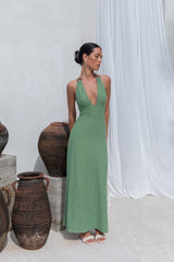 Adano Maxikleid Grün