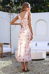 Maxikleid "Be Somebody" Rosa