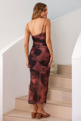 Feeling Special Maxikleid Braun
