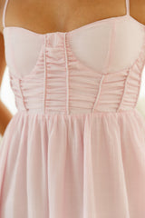 Darling Dear Maxi-Kleid Pink