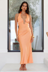 Maxikleid "Hidden Journey" Orange