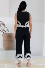 Dreaming Softly Bustier-Top Schwarz